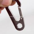 2pcs Titanio aleación keychain personal accesorios llaveros
